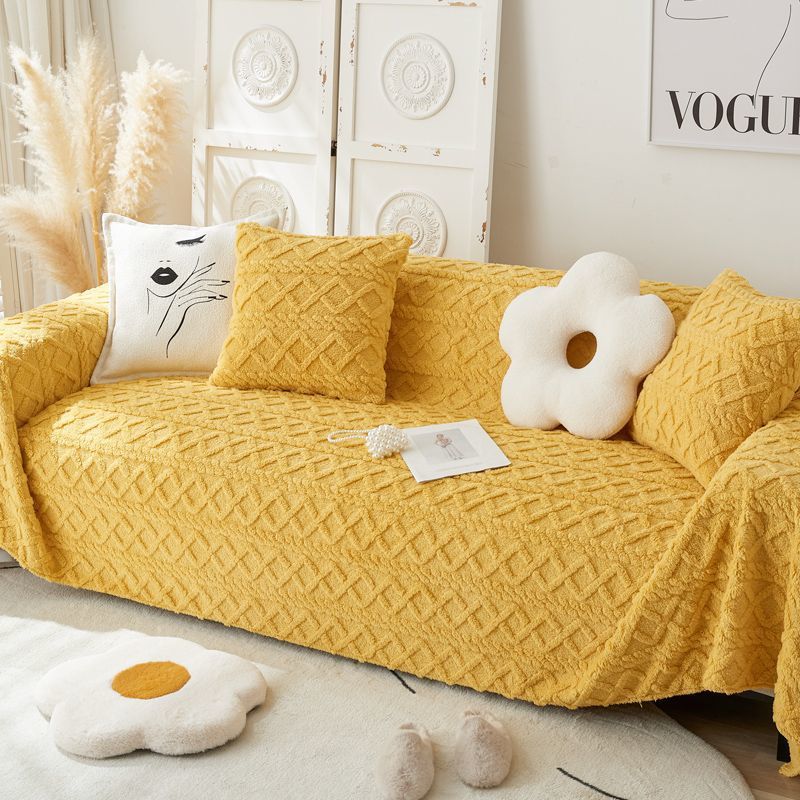 Winter Plüsch Sofaüberwurf | LuxeStyle