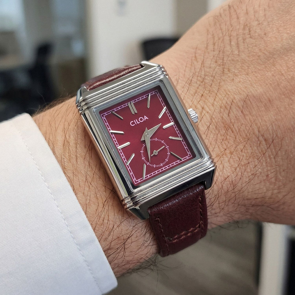 Männer-Quarz-Uhr mit quadratischem Zifferblatt – Bild 3 | LuxeStyle