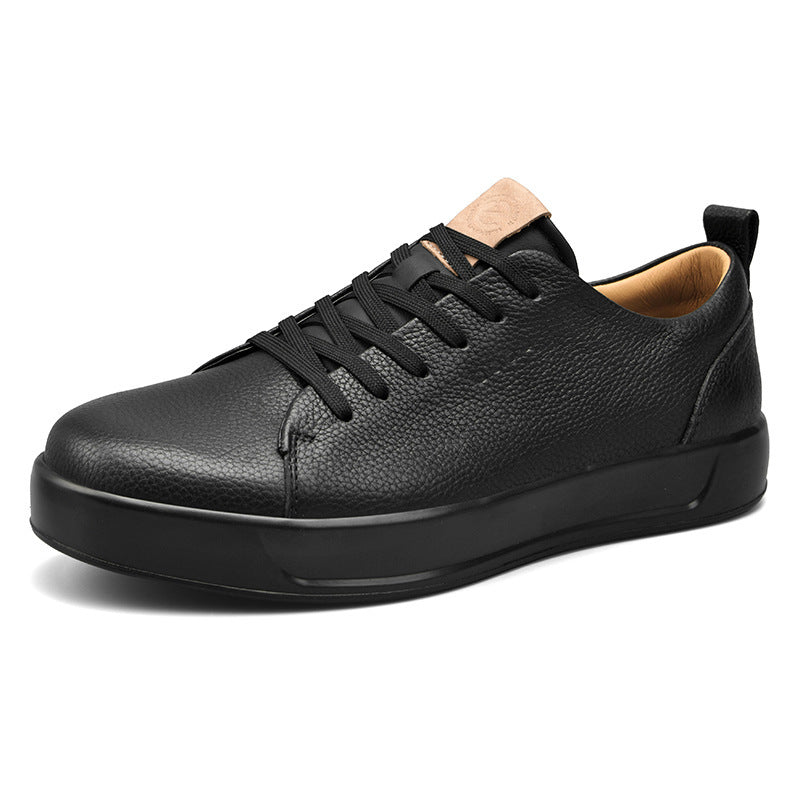 Bequeme Sneaker aus Vollnarbenleder