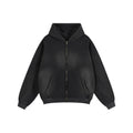 Fleece-linierte Gradienten-Hoodie