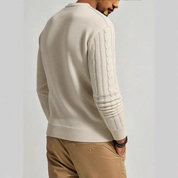 Herren-Pullover, langärmlig, casual
