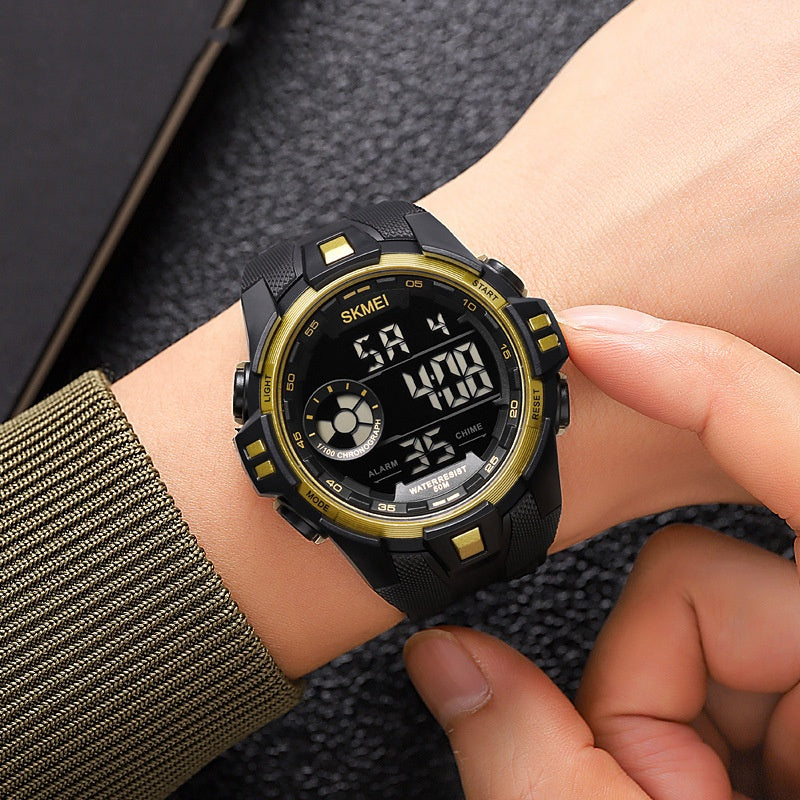 Sport-Smartwatch für Herren, 50 mm, TPU-Armband – Bild 5 | LuxeStyle