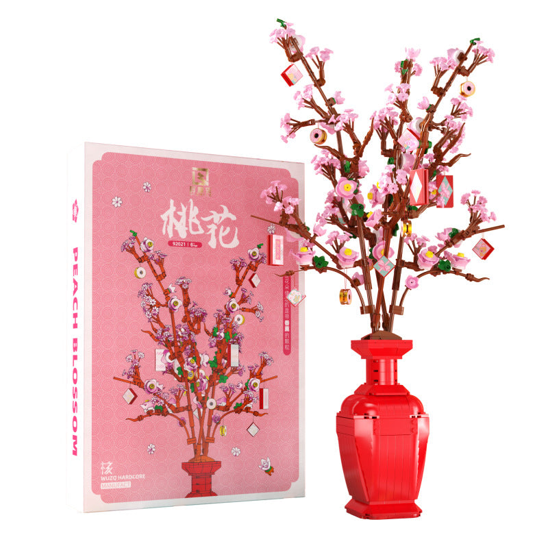Pfirsichblüten-Vase zum Zusammenbauen – Bild 4 | LuxeStyle
