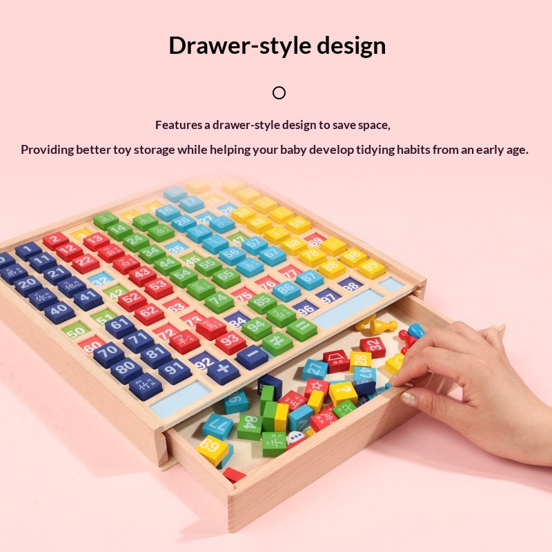 Lernspielzeug für Kinder – Hundert-Zahlen-Tafel – Bild 3 | LuxeStyle