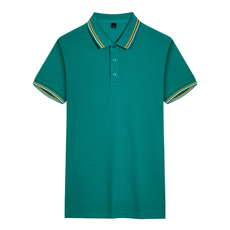 Polo-Shirt Kurzarm Baumwolle – Bild 11 | LuxeStyle