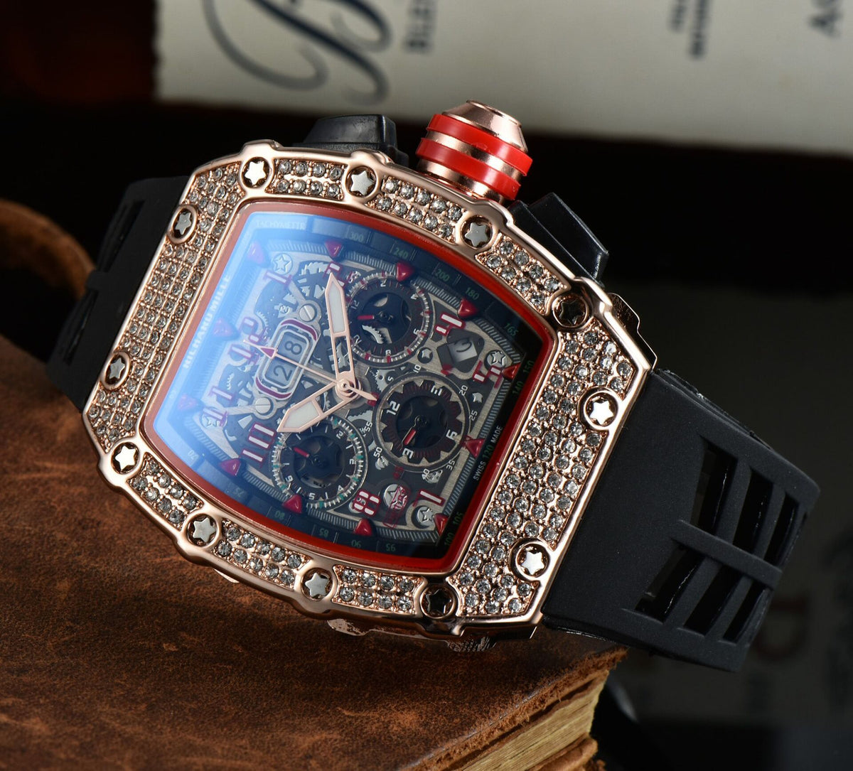 Herrenuhr mit Datumsanzeige und Leuchtfunktion – Bild 2 | LuxeStyle