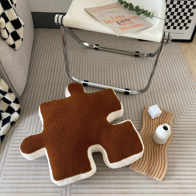 Puzzle-Kissen – Modern & dekorativ