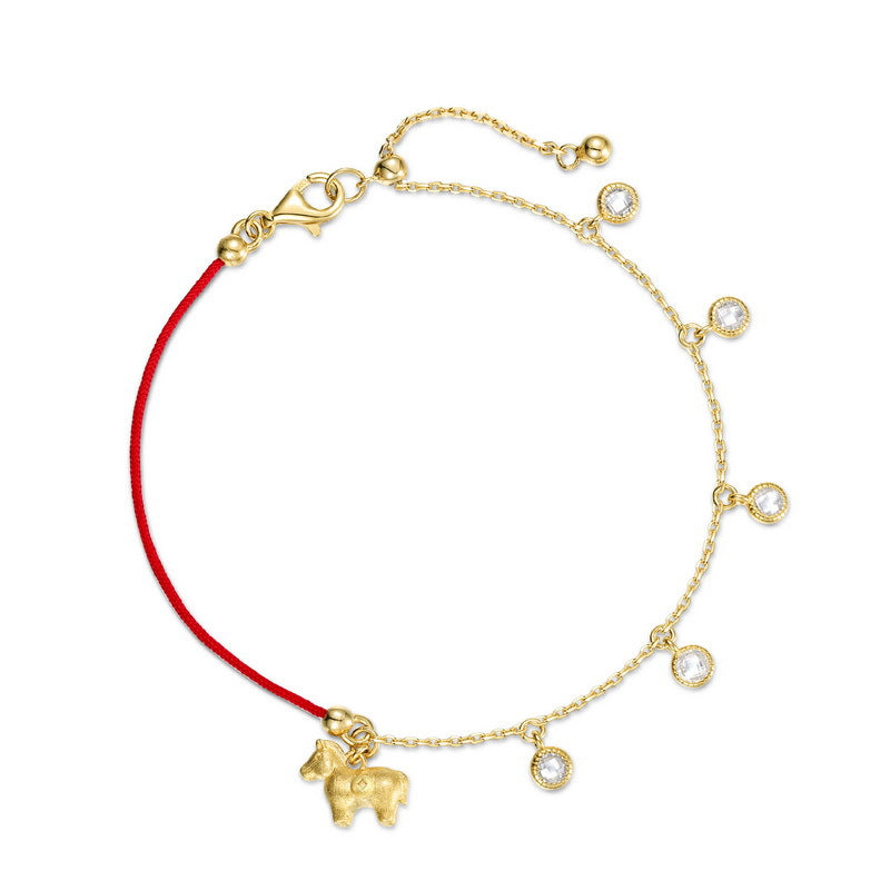 Armband Silber Halbseil, Halbketten-Design – Bild 3 | LuxeStyle