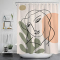Waschvorhang aus Polyester mit digitalem Druck | LuxeStyle