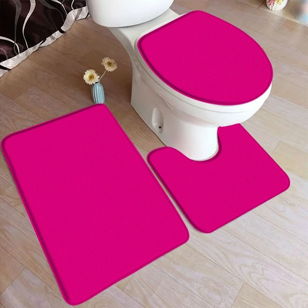 Badteppich-Set 3-teilig – Bild 7 | LuxeStyle