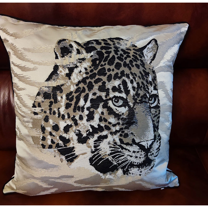 Leopard-Tiger Kissenbezug für Sofa