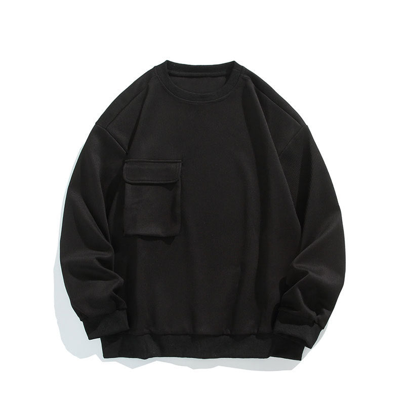 Sportlich-legeres Sweatshirt mit Rundhals – Ansicht 3