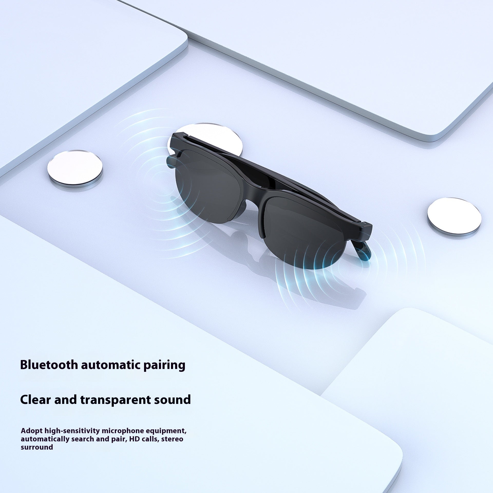 Smarte Brille mit UV- und Blaulichtschutz