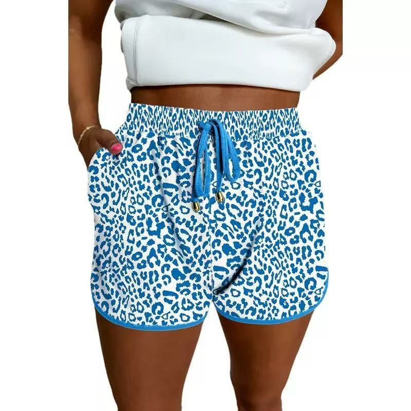 Freizeit-Shorts für Damen mit Kordelzug