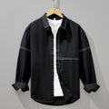 Schlank geschnittenes Langarm-Shirt aus Baumwolle – Bild 6 | LuxeStyle