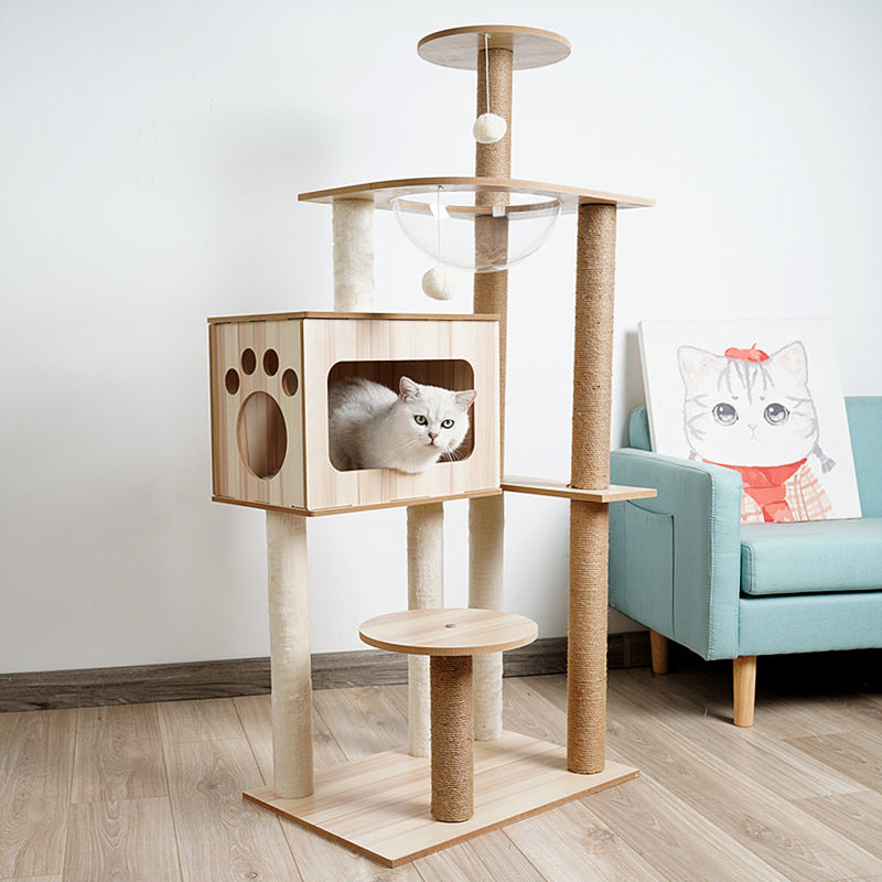 Katzen-Kratzbaum «Space Capsule»