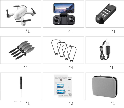 Mini-Drohne mit 4K-Kamera