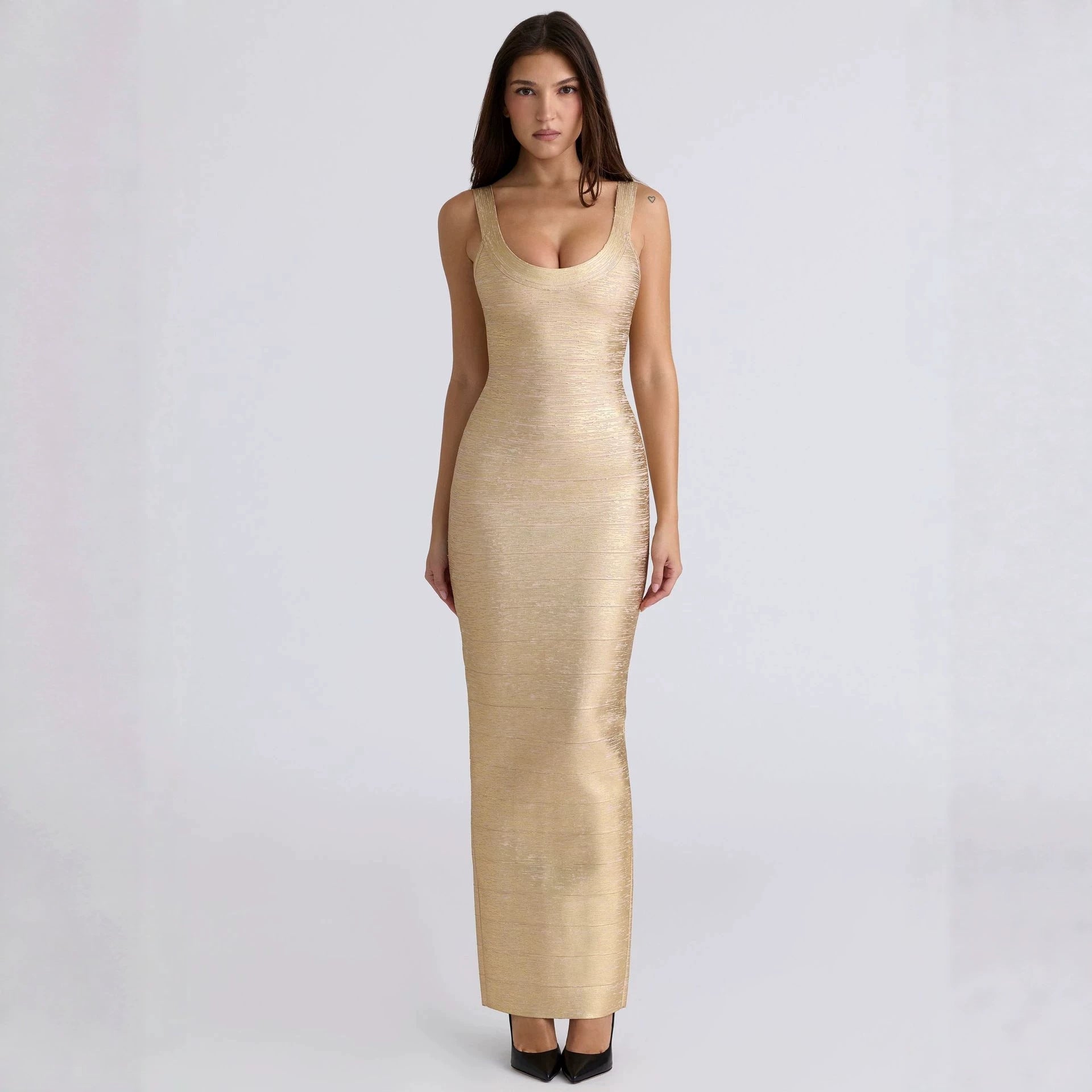 Trägerloses Bodycon Partykleid für Damen