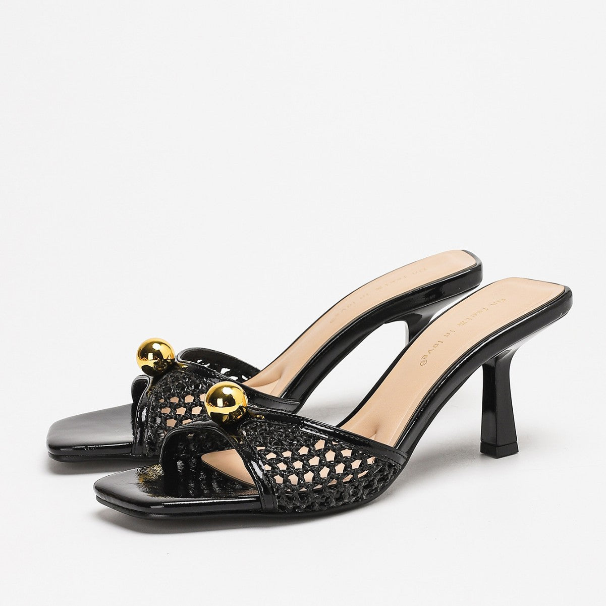 Sommer-Sandalen mit Stiletto-Absatz