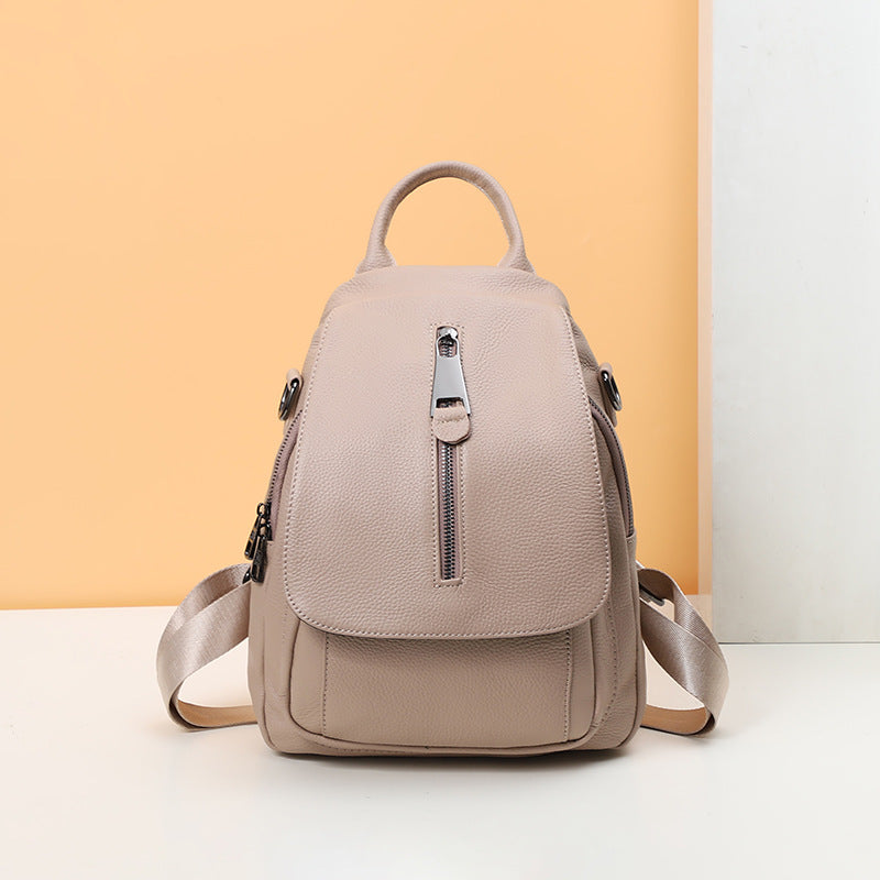 Anti-Diebstahl Lederrucksack für Damen – Bild 10 | LuxeStyle