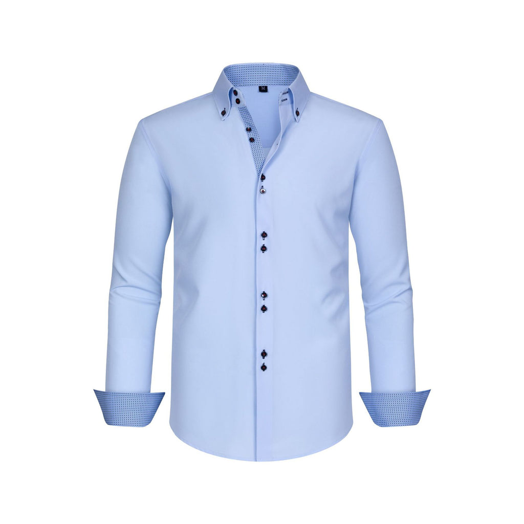 Gepunktetes Hemd im Colour-Blocking-Design – Bild 11 | LuxeStyle