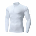 Herren Kompressionsshirt mit Reissverschluss