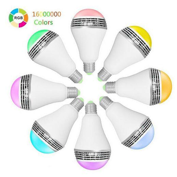LED Smart Bluetooth Speaker E27 Lampe