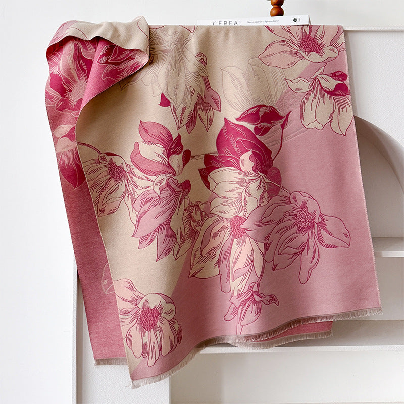 Schal im chinesischen Landschafts‑Design | LuxeStyle