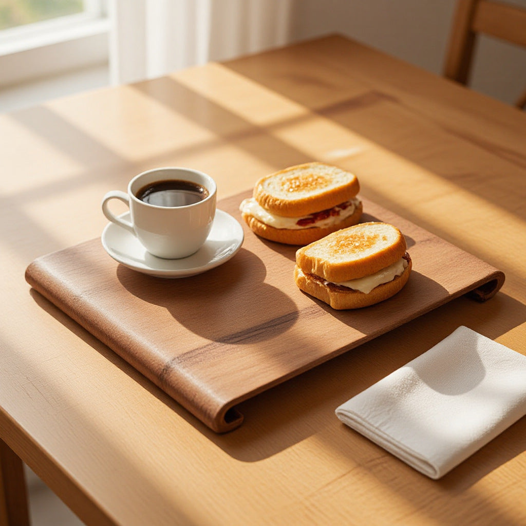 Holz-Tray für Organisation