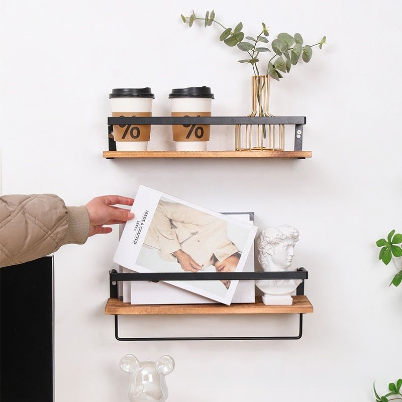 Wandregal-Set aus Holz, 2-teilig – Bild 2 | LuxeStyle