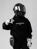 Noctilucent 3D Digital Print Street Motorrad-Top