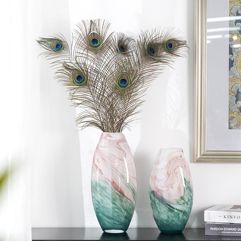 Rhyolith Glasvase Handgemacht – Bild 7 | LuxeStyle