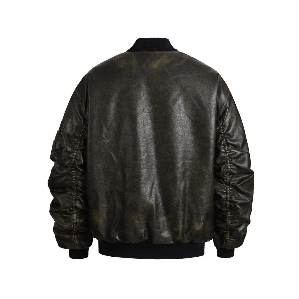 Retro Pilotenjacke Baumwoll-Jacke für Herren – Bild 5 | LuxeStyle