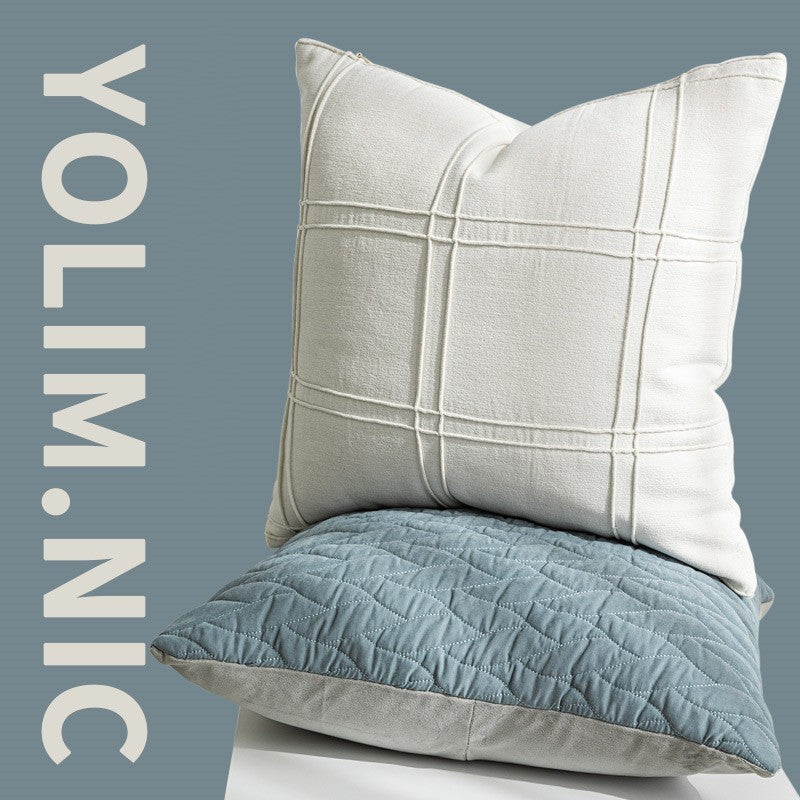 Modernes Kissen mit Geometrie-Muster – Bild 5 | LuxeStyle