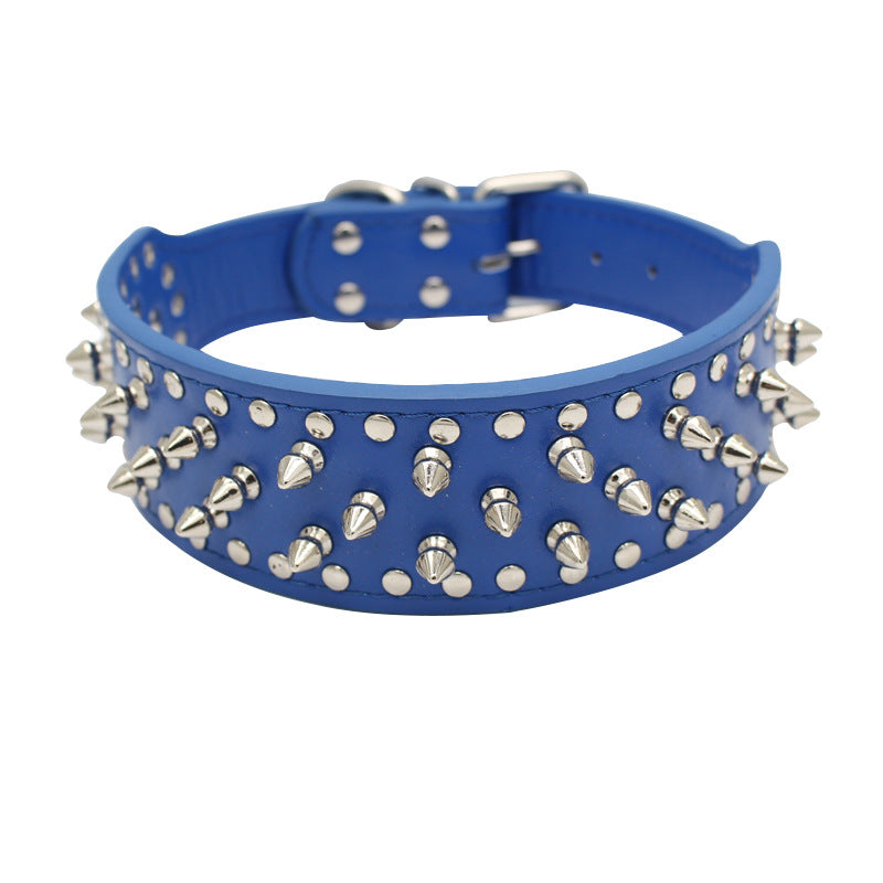 Halsband für mittelgrosse bis grosse Hunde mit Nieten – Bild 10 | LuxeStyle
