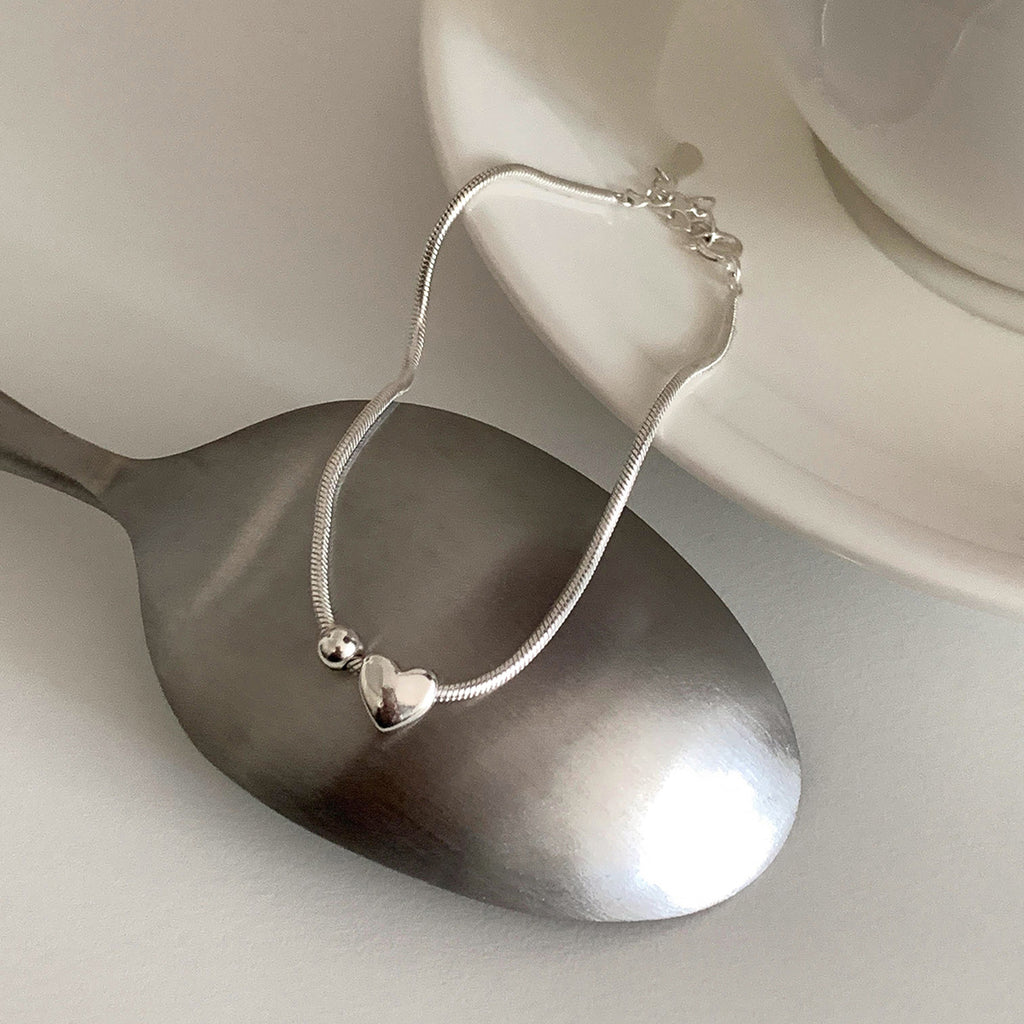 Herzarmband aus 925er Sterlingsilber | LuxeStyle