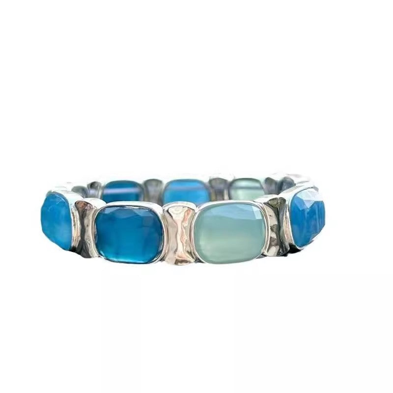 Retro Armband mit blauem Saphir – Bild 3 | LuxeStyle