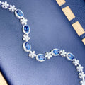 S925 Silberarmband mit natürlichem Topas | LuxeStyle