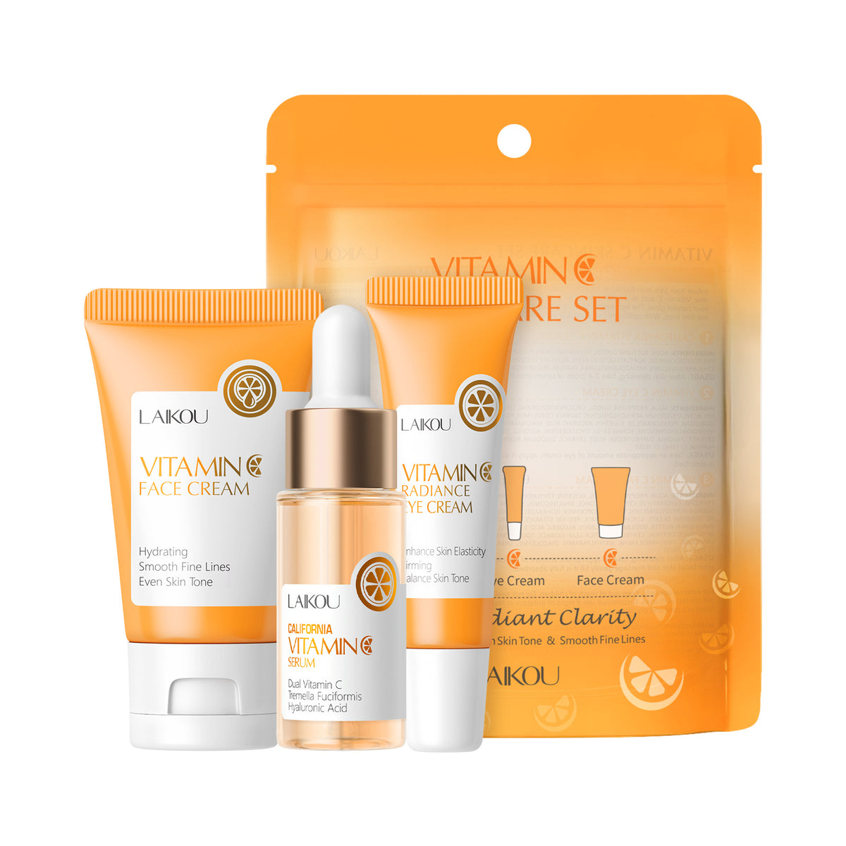 Laikou Vitamin C 3-teiliges Pflegeset – Bild 3 | LuxeStyle