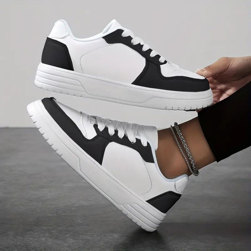 Herren Sneaker aus Lederimitat