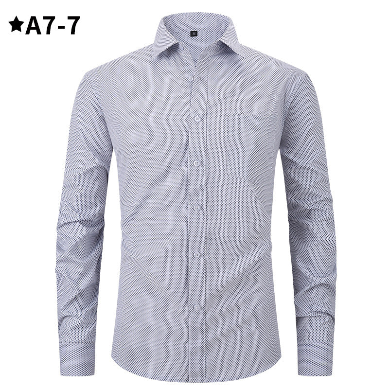 Herren Business Hemd Langarm Kariert – Bild 6 | LuxeStyle