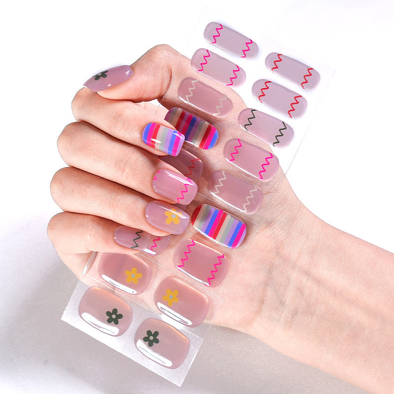 UV-Gel-Nagelsticker für Semi-Cured-Maniküre – Bild 16 | LuxeStyle