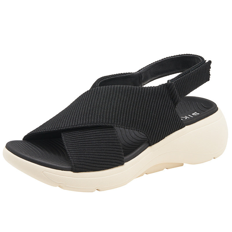 Leichte Plateau-Sandalen für Damen – Bild 6 | LuxeStyle