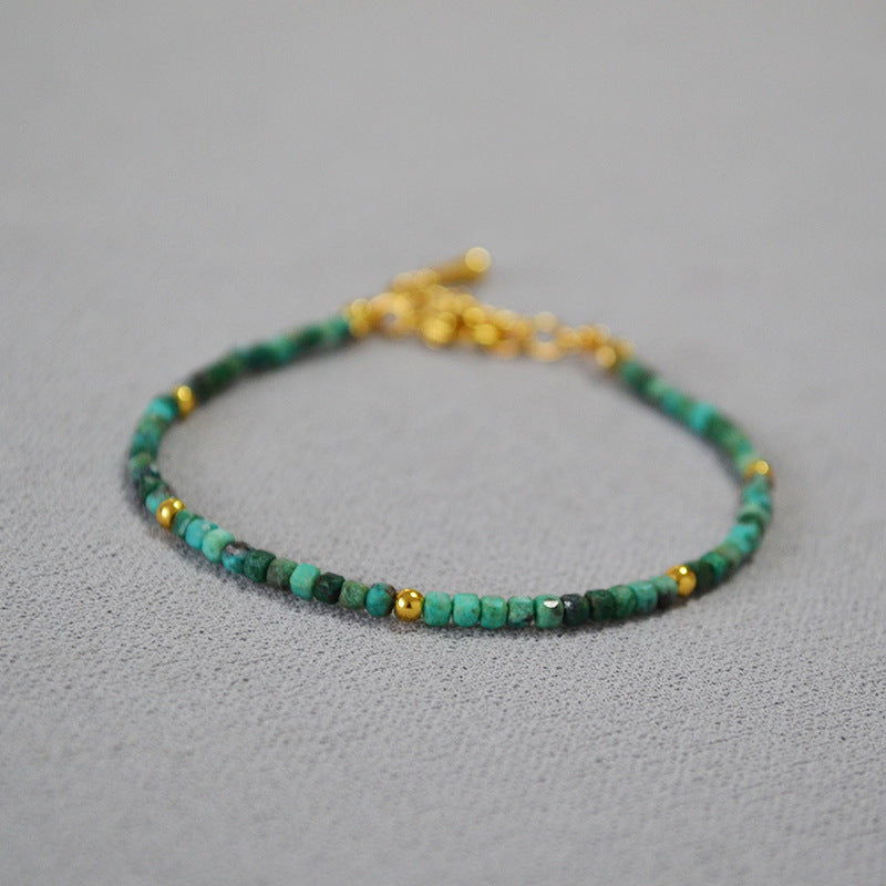 Retro Armband mit Phoenix-Stein oder Aquamarin – Bild 4 | LuxeStyle