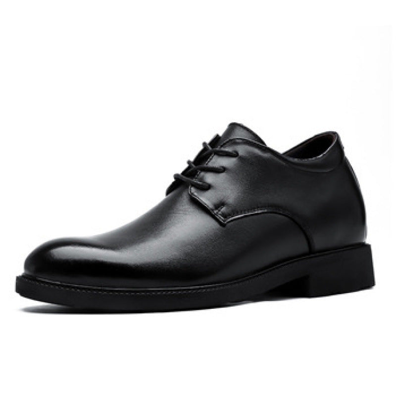 Herren Business-Lederschuhe mit Absatzerhöhung