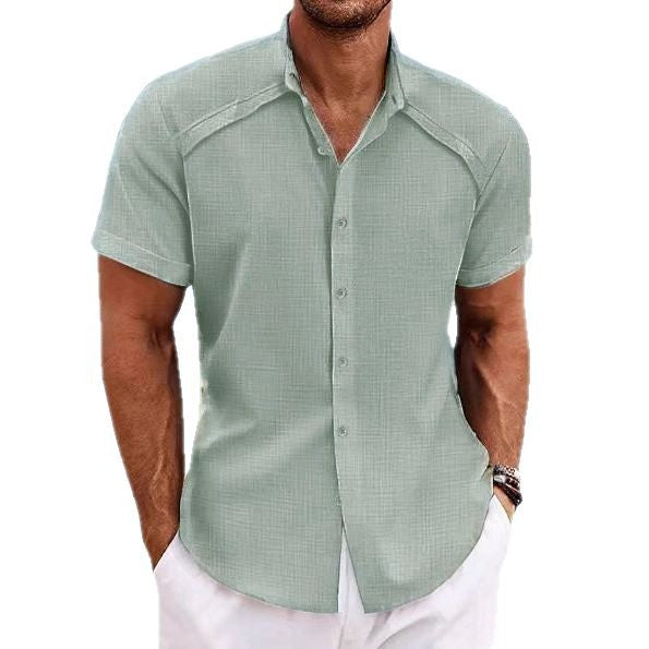 Kurzarm Freizeithemd Hawaiian Style – Bild 7 | LuxeStyle