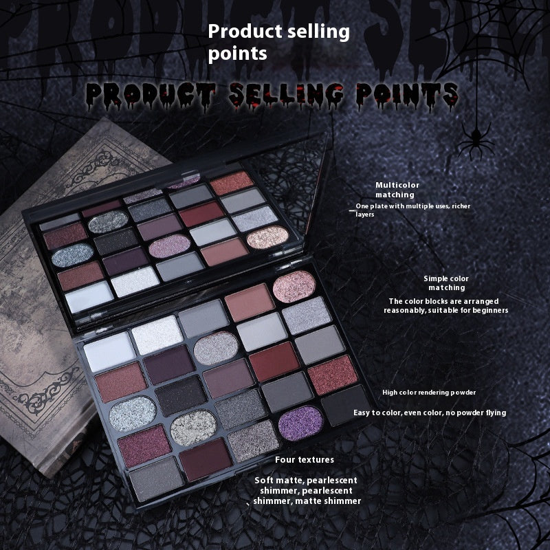 Cahill Lidschatten-Palette – Dunkel & Matt – Bild 5 | LuxeStyle