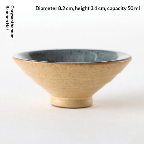 Zisha Keramik Gongfu Teetasse – Tenmoku Glasur