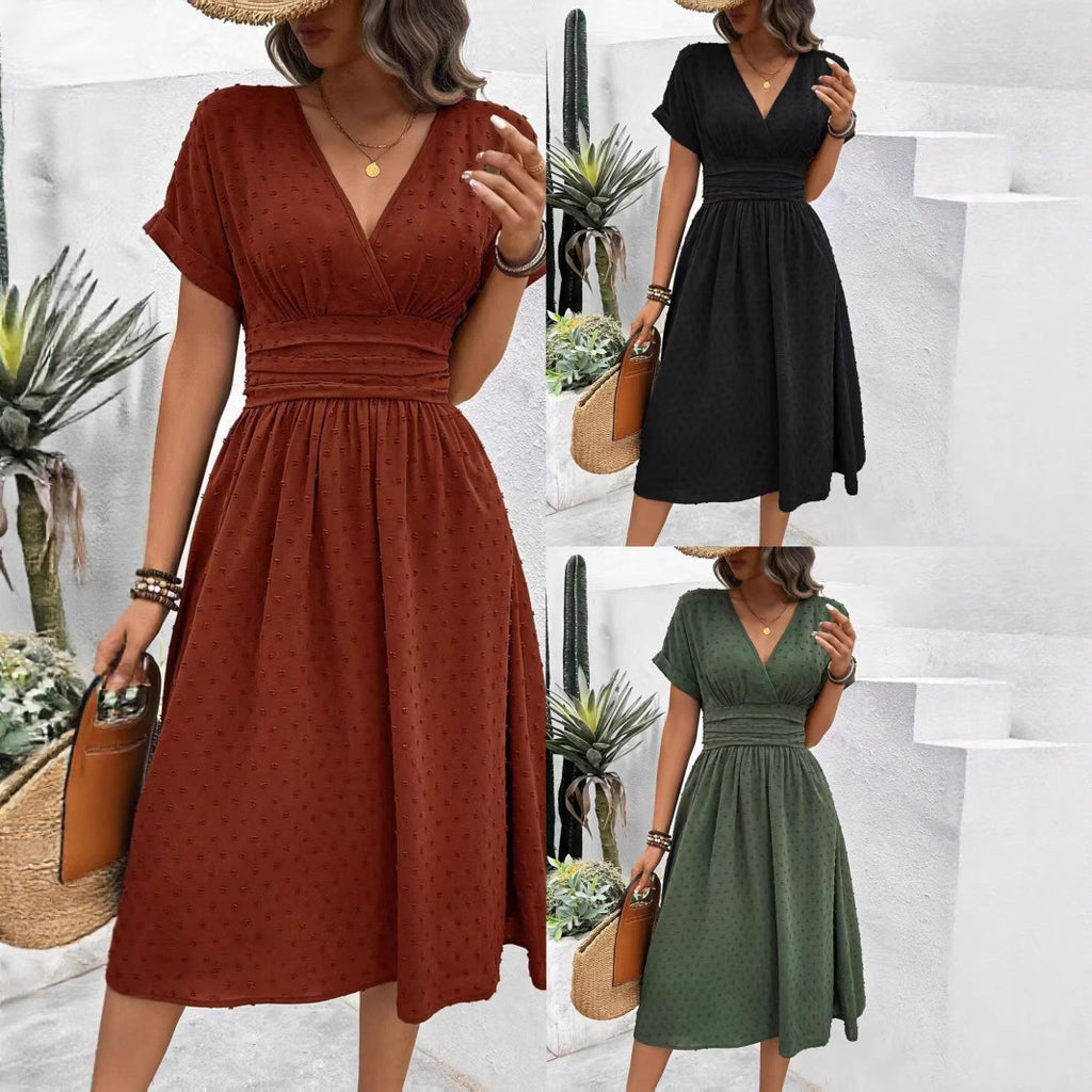 Elegantes A-Linien Sommerkleid – Bild 5 | LuxeStyle