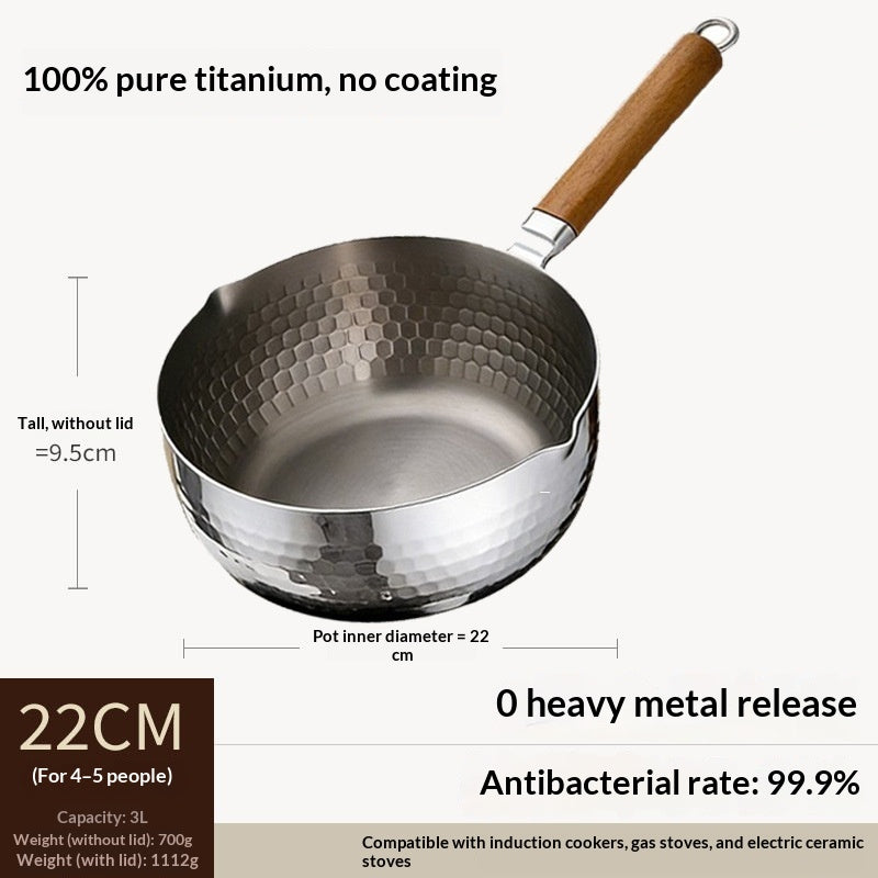 Titanium-Topf 16 cm – Antihaft-Kochgeschirr – Bild 5 | LuxeStyle